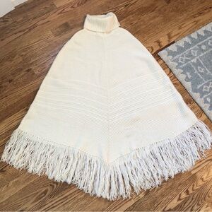 Banana Republic Merino Wool Poncho Sweater